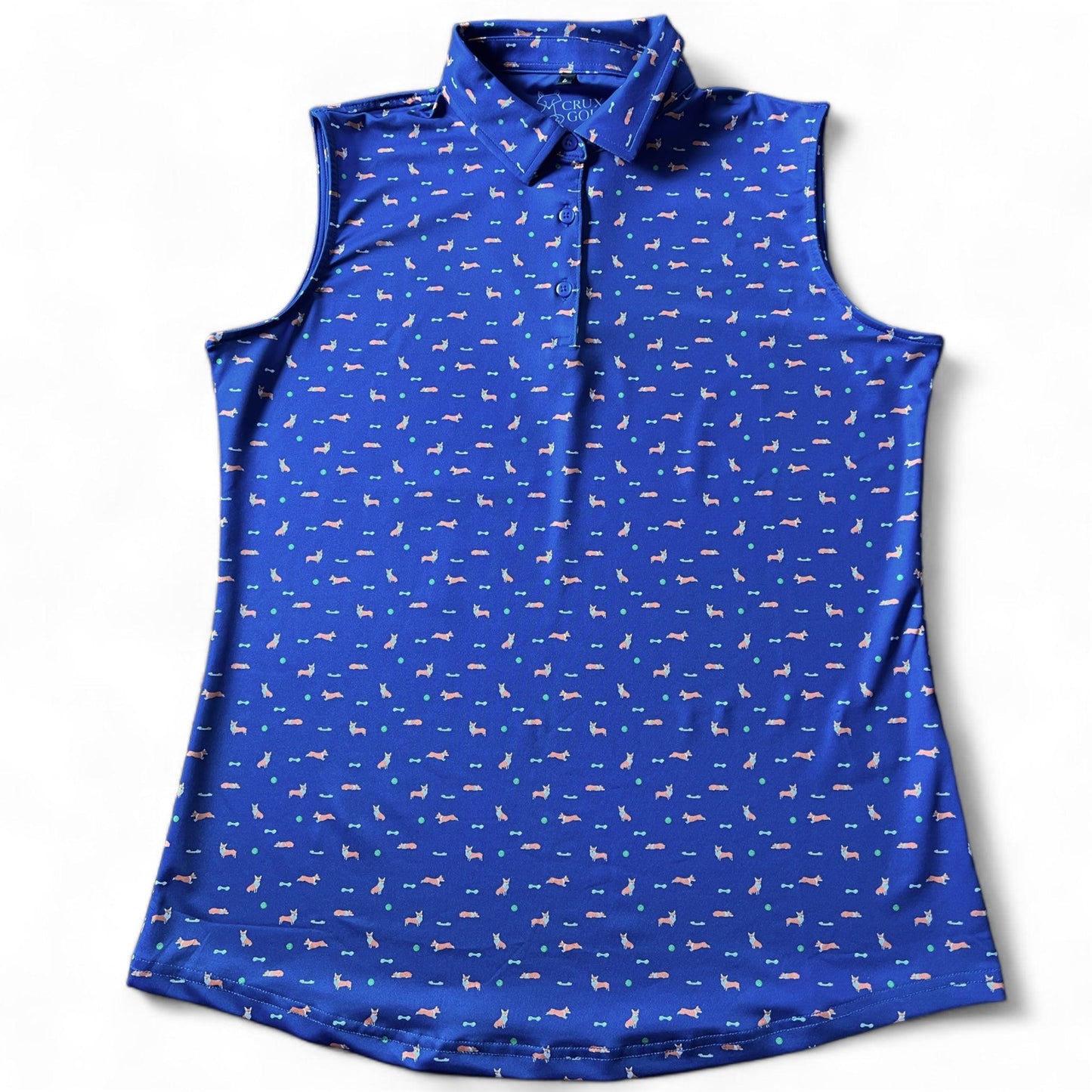 Ms. Pembroke Welsh Sleeveless Polo - Crux Golf