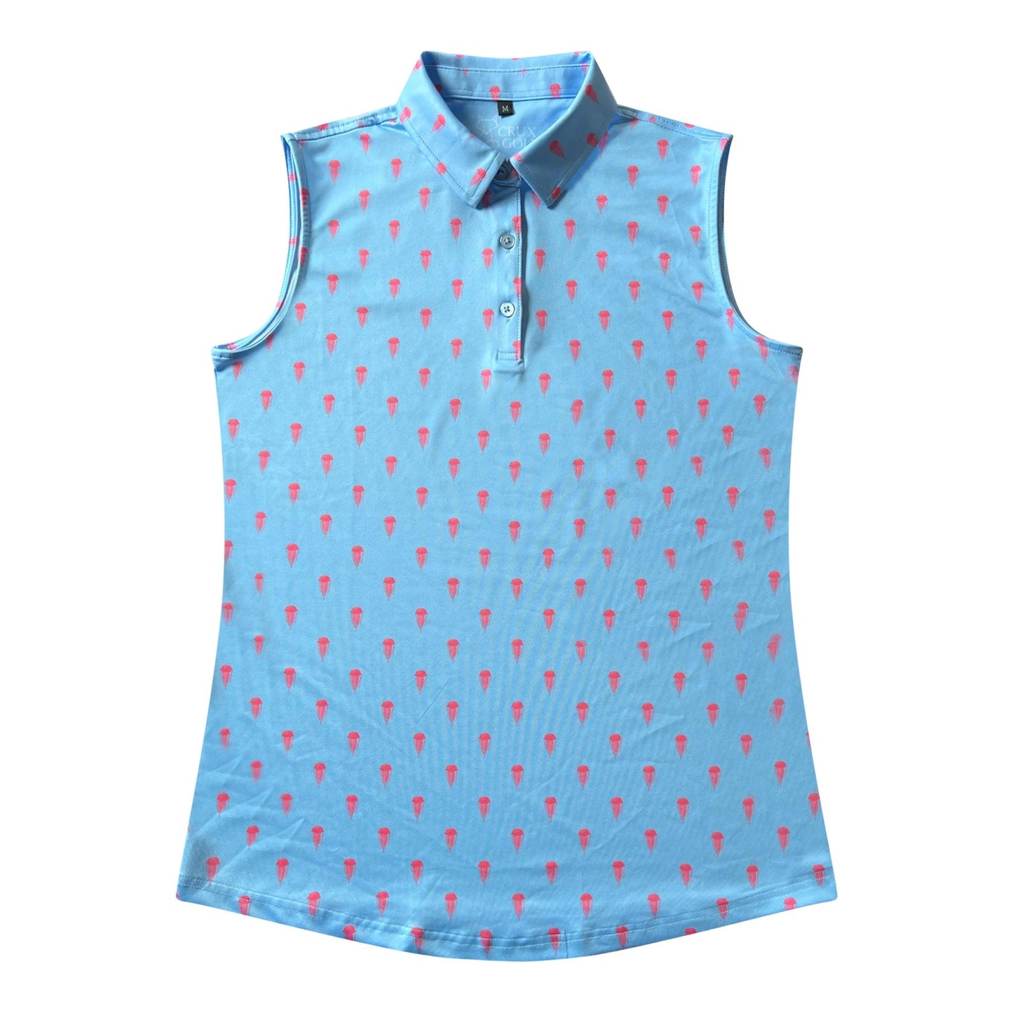 Ms. Jellyfishin' Sleeveless Polo - Crux Golf