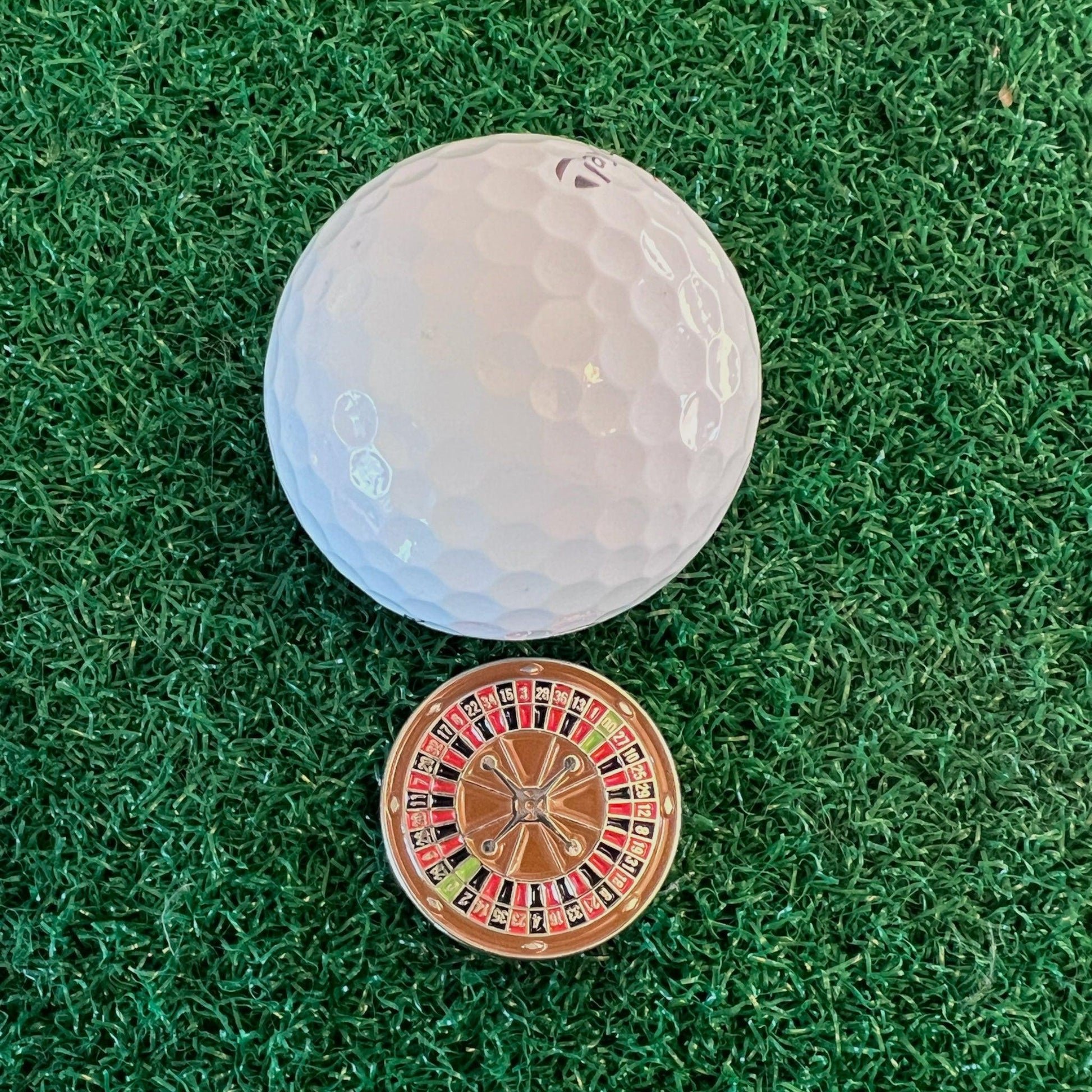 All On Black Ball Marker - Crux Golf